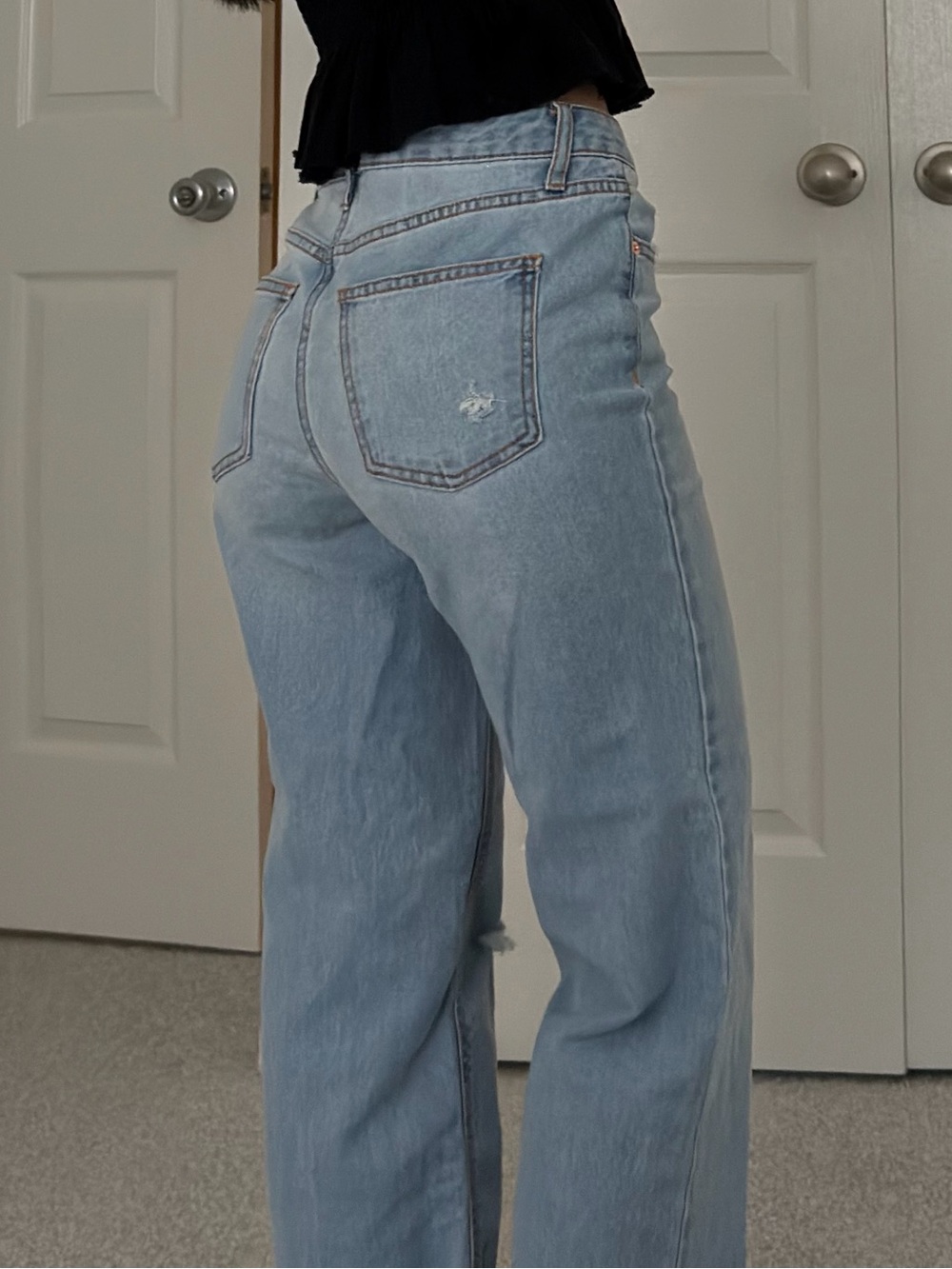 High-Rise Women’s Jeans - Light Blue